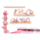 Pink Baby & Toddler Hair Accessories Gift Boxes -18Pcs Set