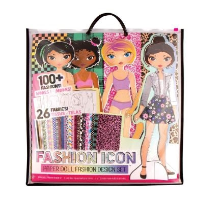 Fashion Icon Paper Doll Design Set