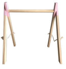 Pink Wooden Bead Frame- Large