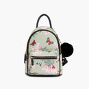 Floral Butterfly Vegan Leather Backpack
