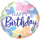 Happy Birthday Beautiful Butterflies Foil Balloon