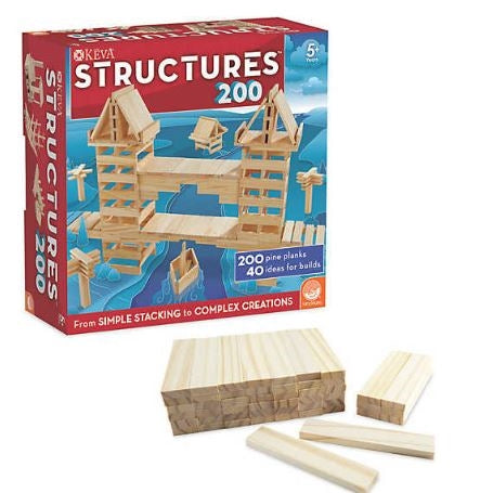 KEVA: Structures 200 plus FREE Bonus Planks