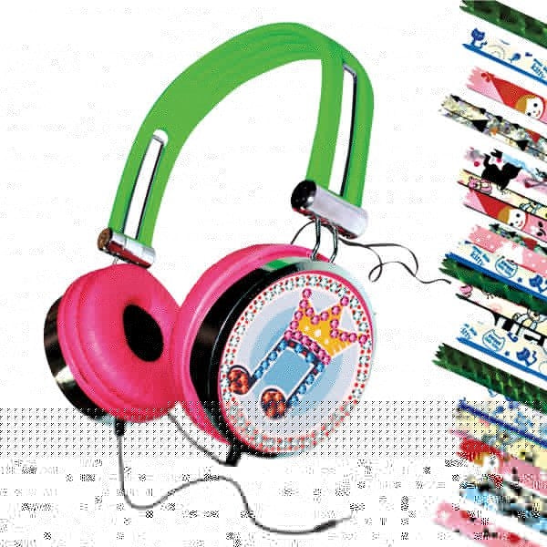 Customizable Headphones with Stickers