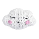 Cloud Hand Crocheted Rattle