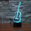 Guitar 3D Illusion Lamp