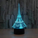 Eiffel Tower 3D Illusion Lamp