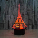 Eiffel Tower 3D Illusion Lamp
