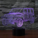 Jeep 3D Illusion Lamp