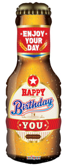 36" Happy Birthday Beer Balloon