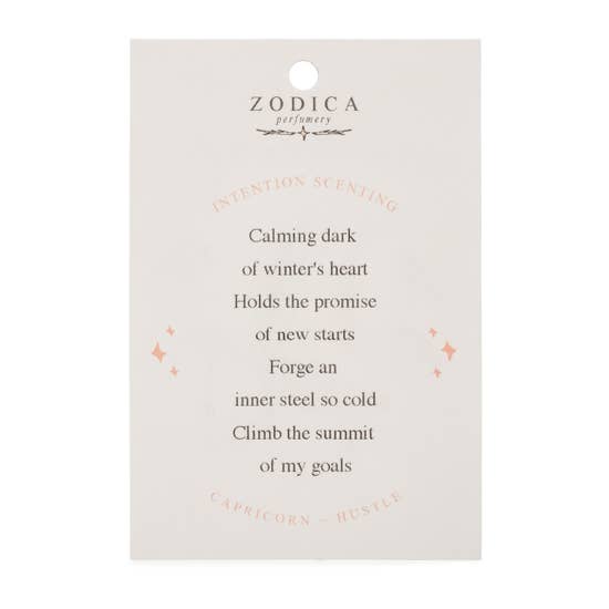 Capricorn Zodiac Perfumette Card Set