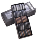 Variegated Boxed Socks 5 Boxed Pair