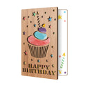 Happy Birthday Cupcake Card
