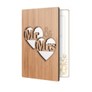 Mr. and Mrs. Wedding Card