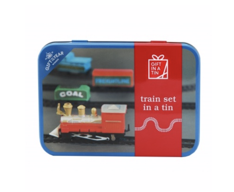 Train Set in a Tin