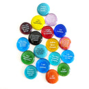 Affirmation and Destiny Glass Stone