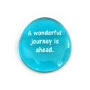 Affirmation and Destiny Glass Stone