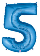 40" Number Balloon Number 5