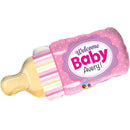 Welcome Baby Bottle Pink