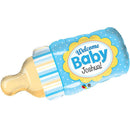 Welcome Baby Bottle Blue