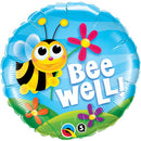 18" Bee Well! Flower Balloon