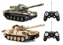 Remote Control Battle Tanks (2 Pack)