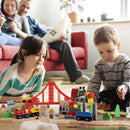 Wooden Track & Train Pack -80 Pcs