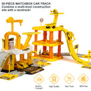 Construction Toys Set With Buildable Matchbox Car Track
