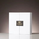 Gold Round Diffuser with Dimensional White Flower