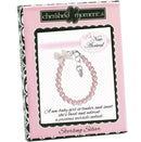 Sterling Silver Pink Swarovski Pearl Baby Bracelet