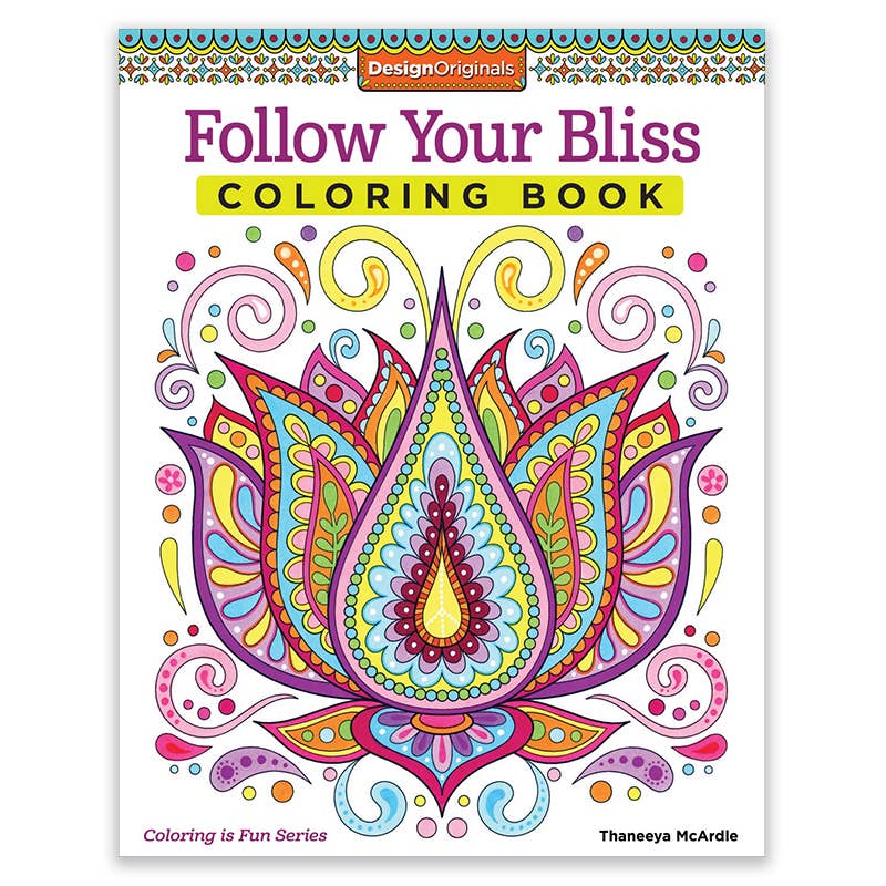 Follow Your Bliss Coloring Book