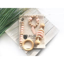 Feather Baby Gift Set - Peach
