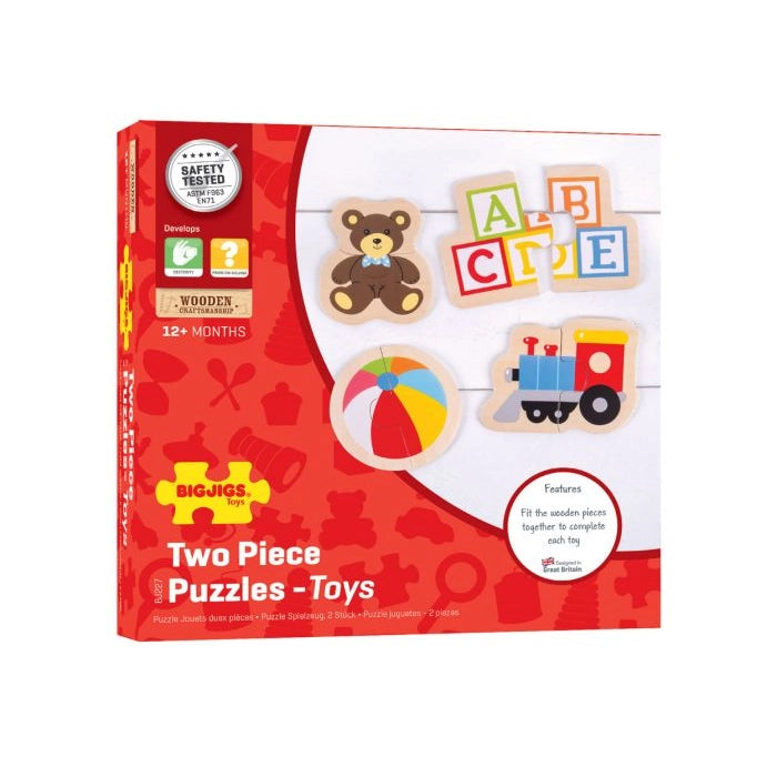 Two Piece Puzzles - Toys