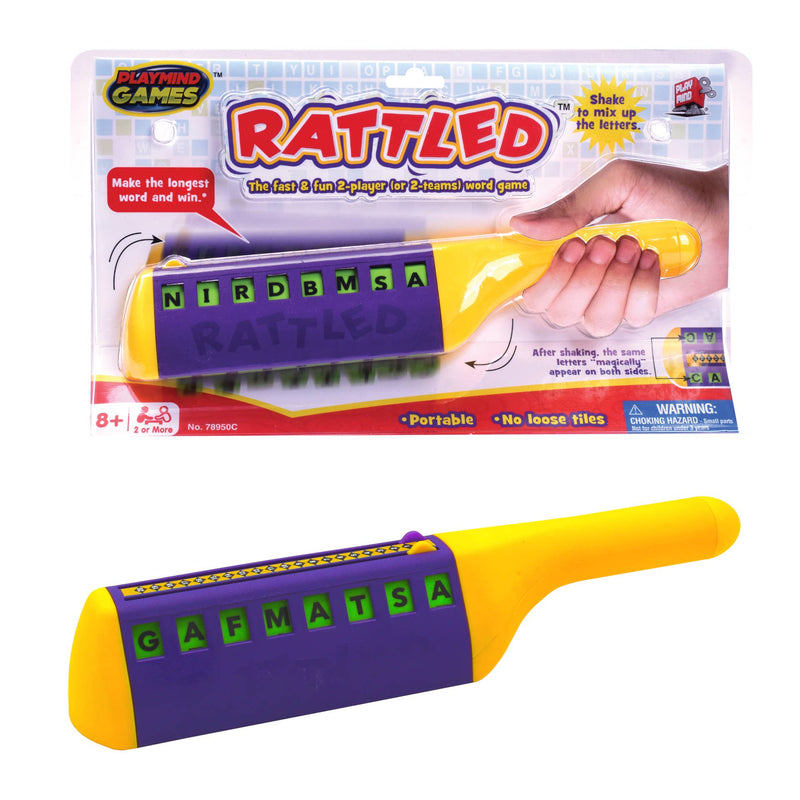 Rattled - 2 Player/Team Fast Paced Word Scramble Game