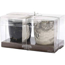 Cottage Garden - Mr & Mrs Together Forever Stoneware Mug Set 16 oz