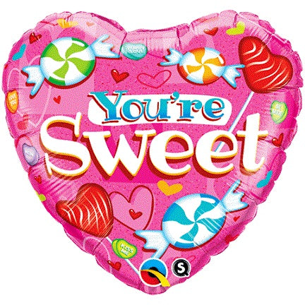 You're Sweet Candy Heart Balloon