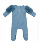 Denim Blue Cozy Layette Set
