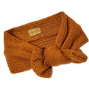 Knit Bow Baby Headwrap