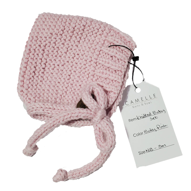 Acrylic Knit Baby Bonnets