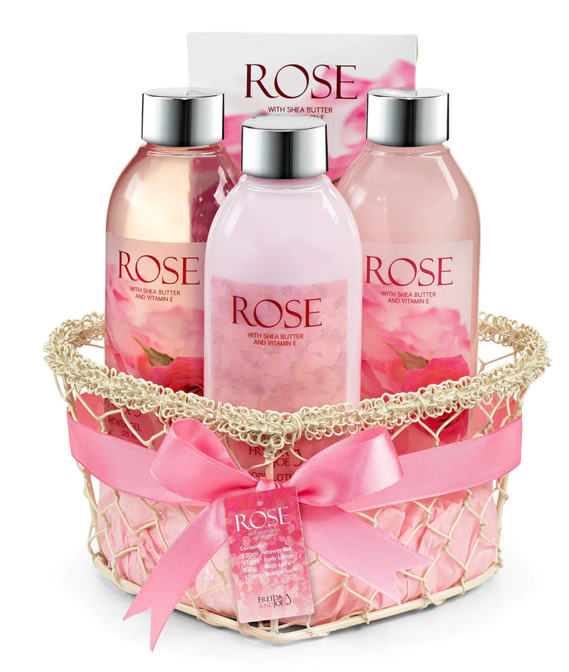 Rose Fragrance Spa Bath & Body Set