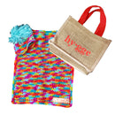 Knit Dolly Blanket & Hat Set