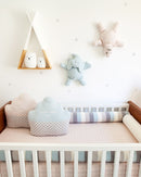 Light Blue Cupcake Pillow