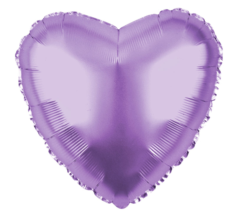 18" Lavender Heart Balloon