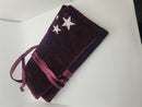 Velvet Star Jewelry Roll