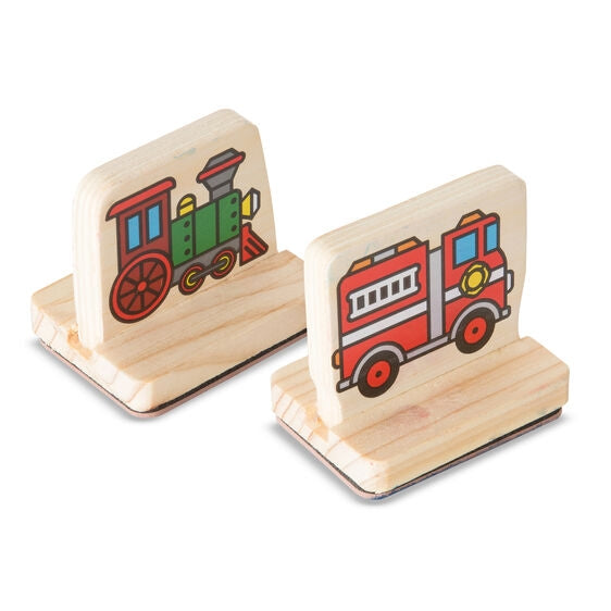 My First Wooden Stamp Set - Vehicles