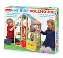 Hi-Rise Wooden Dollhouse and Furniture Set
