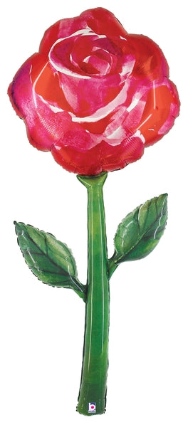 Fresh Picks Watercolor Rose Foil Balloon