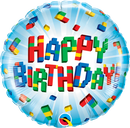 Birthday Exploding Blocks