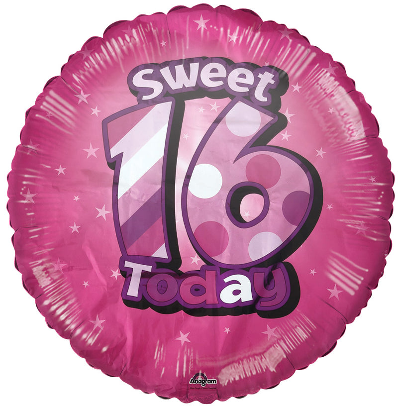 Sweet 16 Birthday Balloon