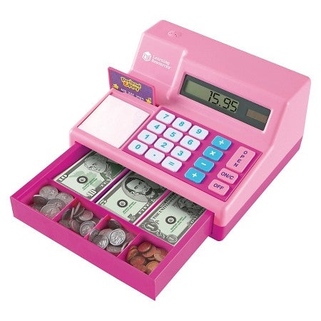 Pink Pretend and Play Cash Register