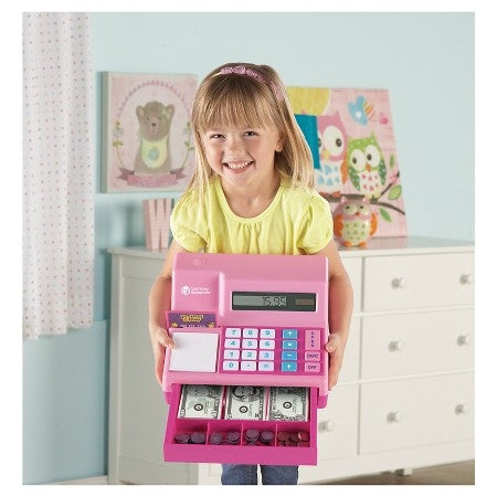 Pink Pretend and Play Cash Register